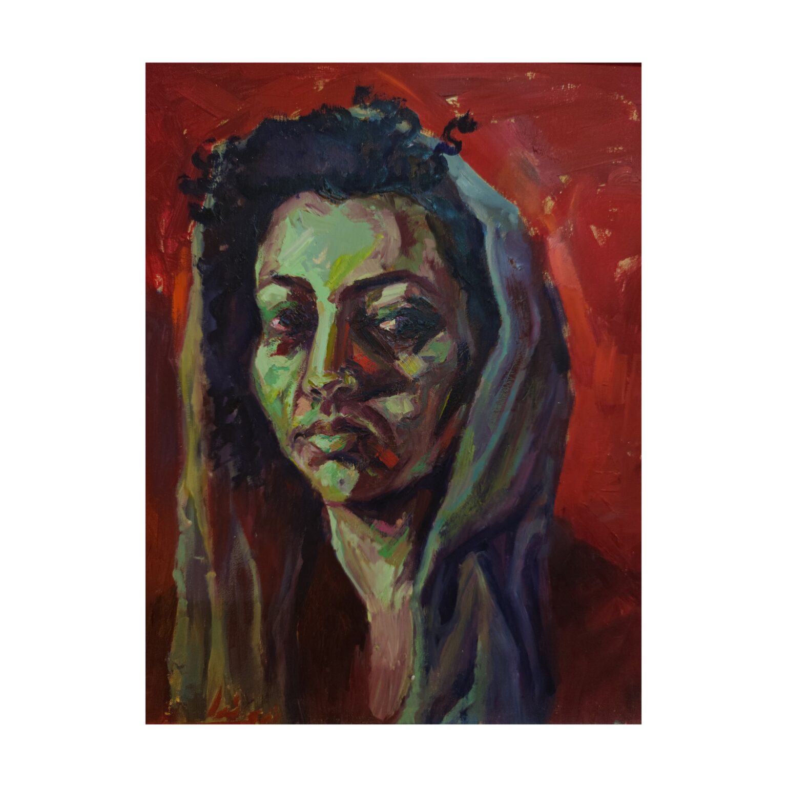 Sarcastic
2020
oil on canvas
55x75
