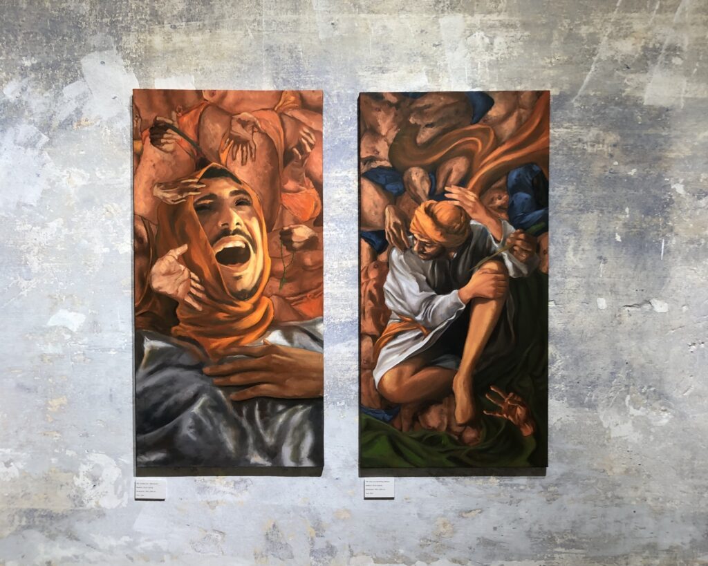 Bahloul
2024
Oil on Canvas
100 x 50 cm each