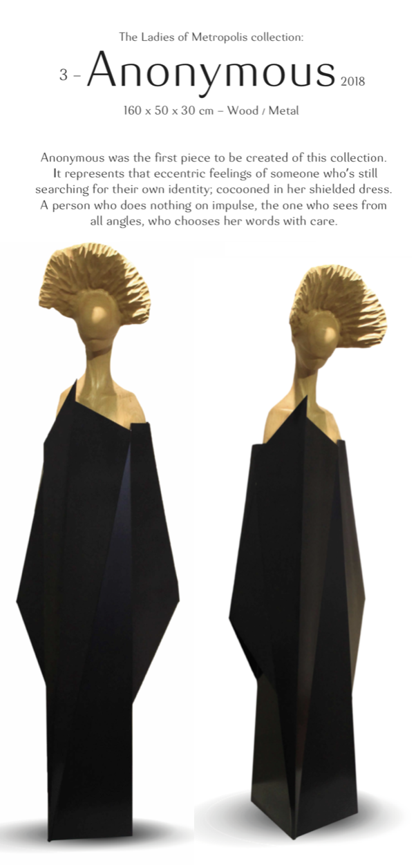 Anonymous
Year 2018
dimensions : 150 X60 X30 Cm
Material : wood - steal